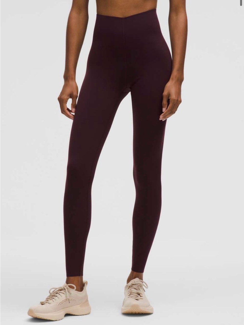 Lululemon Glow Up Super-High-Rise Tight 28” Goodnight Plum Size 8 NWT